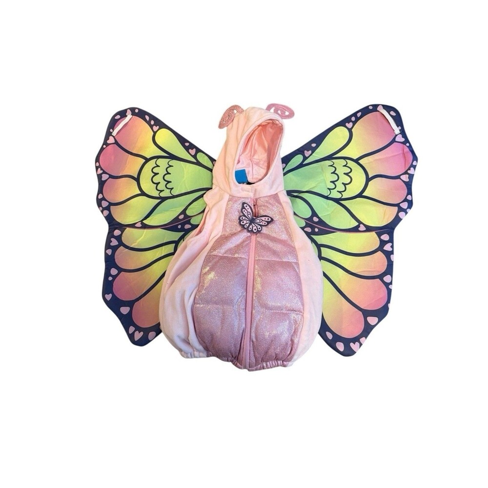Dream Play Imagine Butterfly Costume 12 Months Pink Wings Halloween